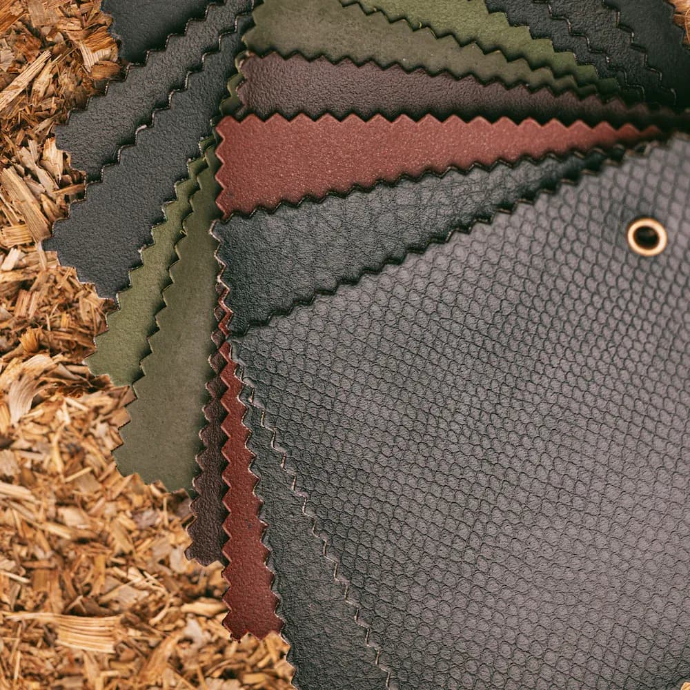 Biophilica’s compostable leather alternative. Photo credit: Biophilica  