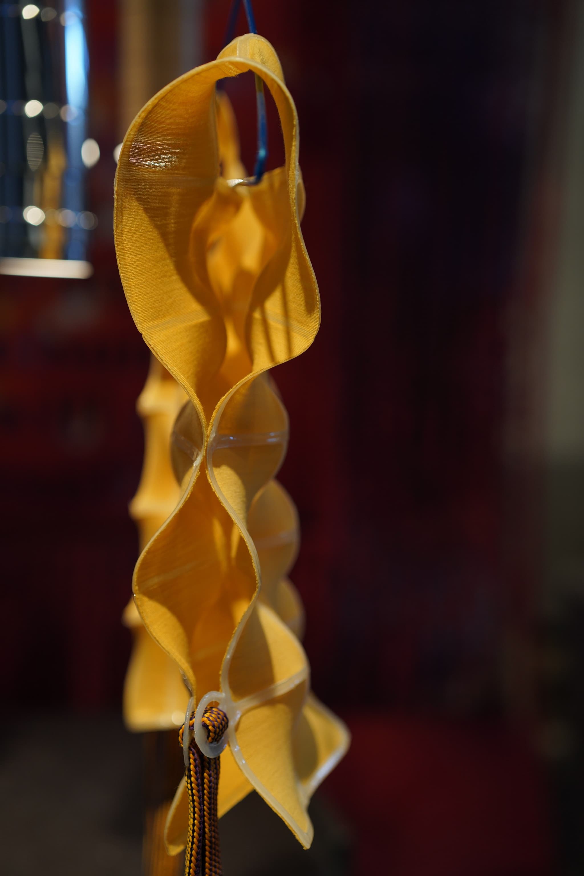  Shaghayegh's "teCHxtile" project displayed at Milan Design Week 2024 