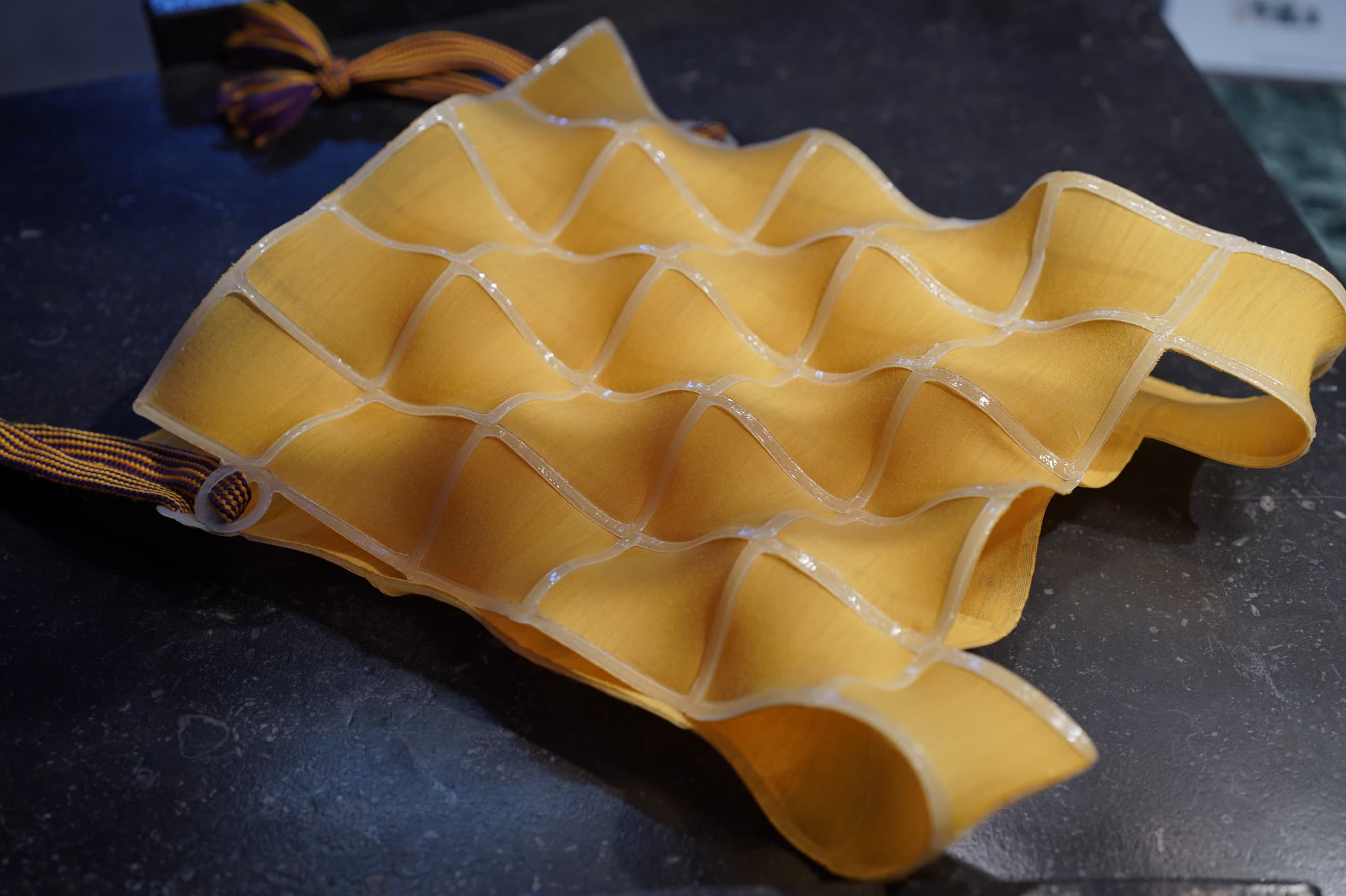 Self-Shaped Textiles: architectural 3D-printed fabrics