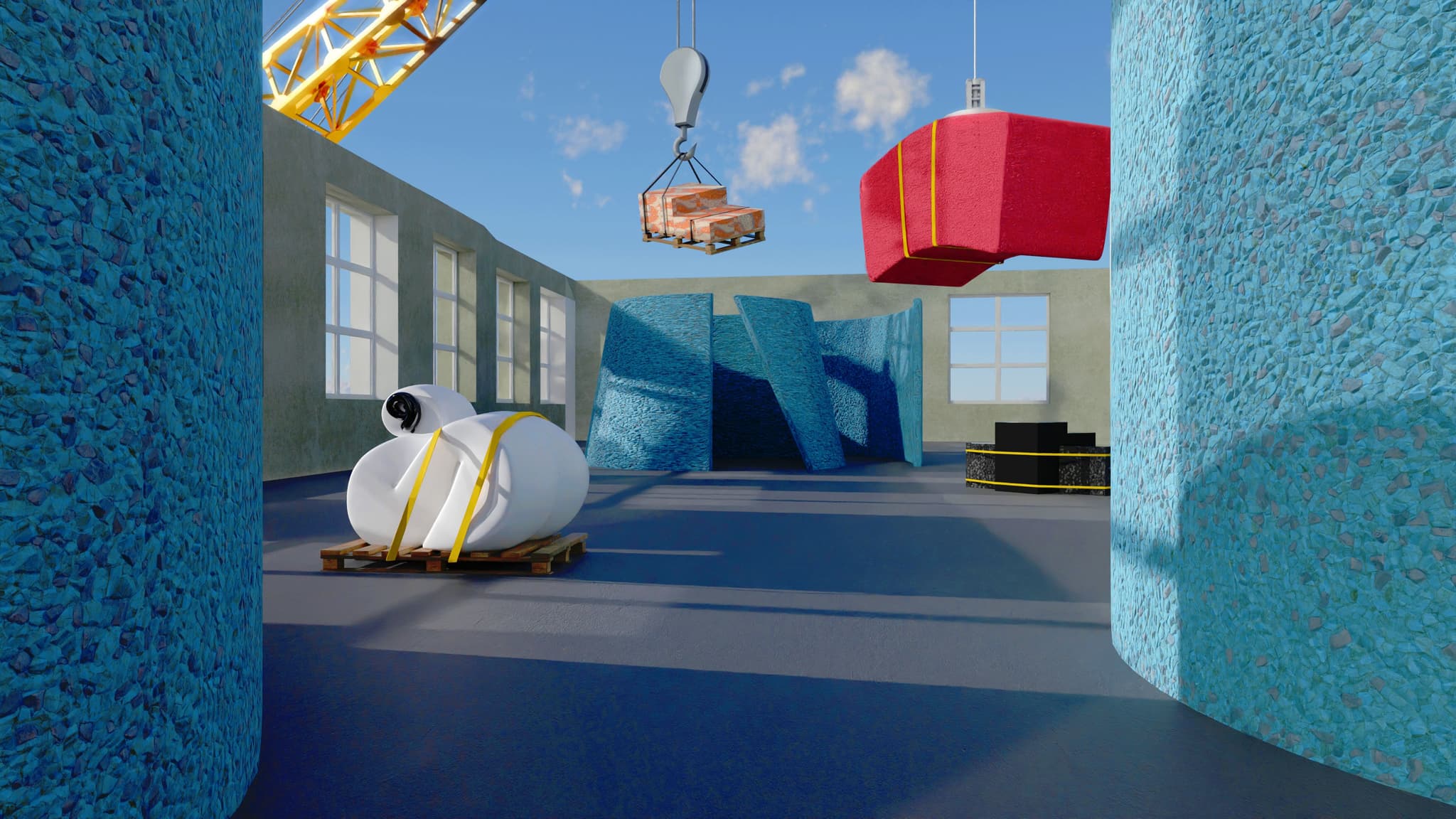  The "Soft City" at the Isola Design Gallery 