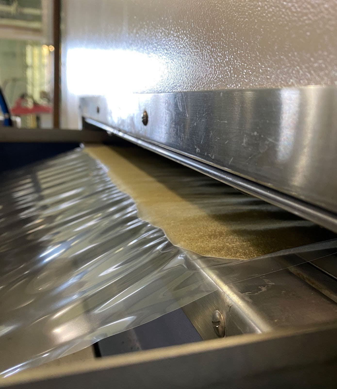  Plastic extrusion at USDA (photo by Lizzei Wright) 