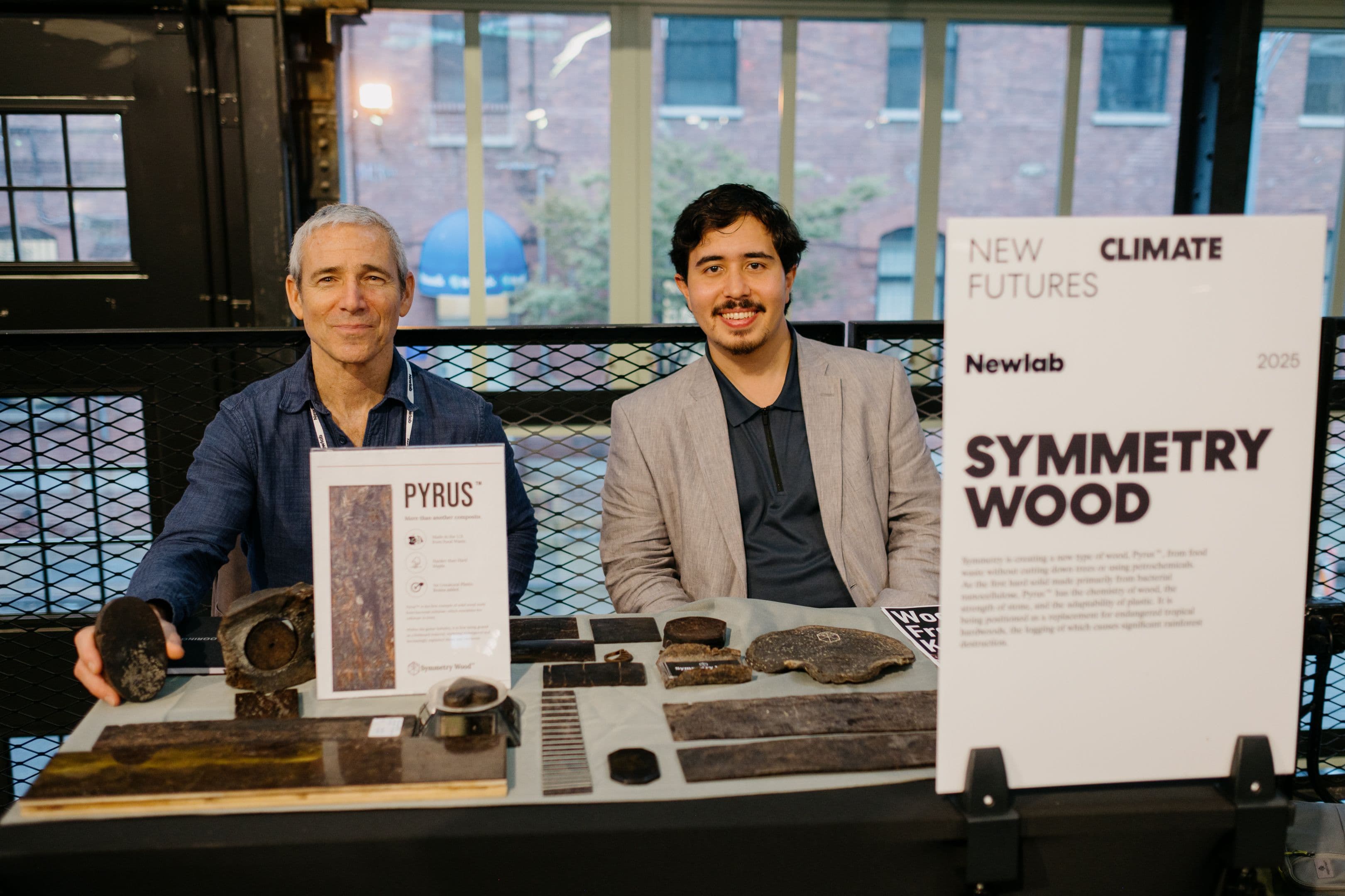 Symmetry Wood Turns Food Waste into Pyrus™, A Dense, Machinable Wood Alternative