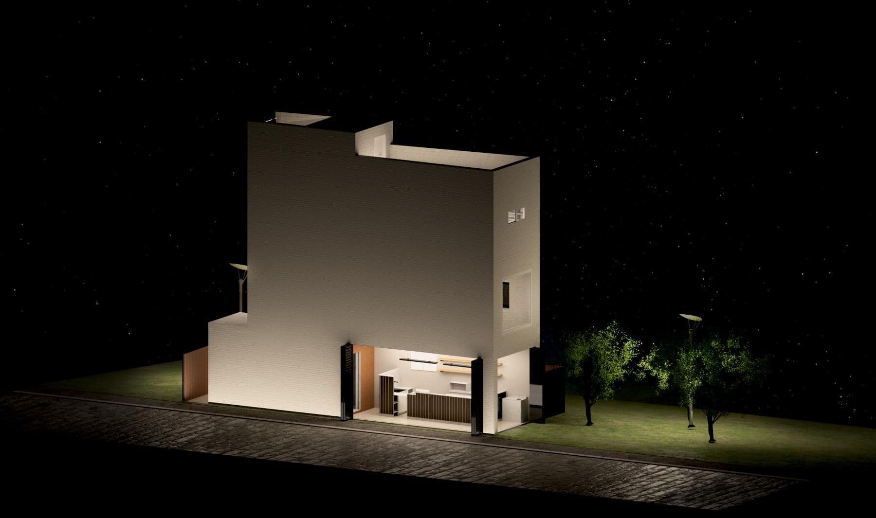 The Tiny House Project creates a compact, nature-integrated home in Seoul's dense urban landscape.