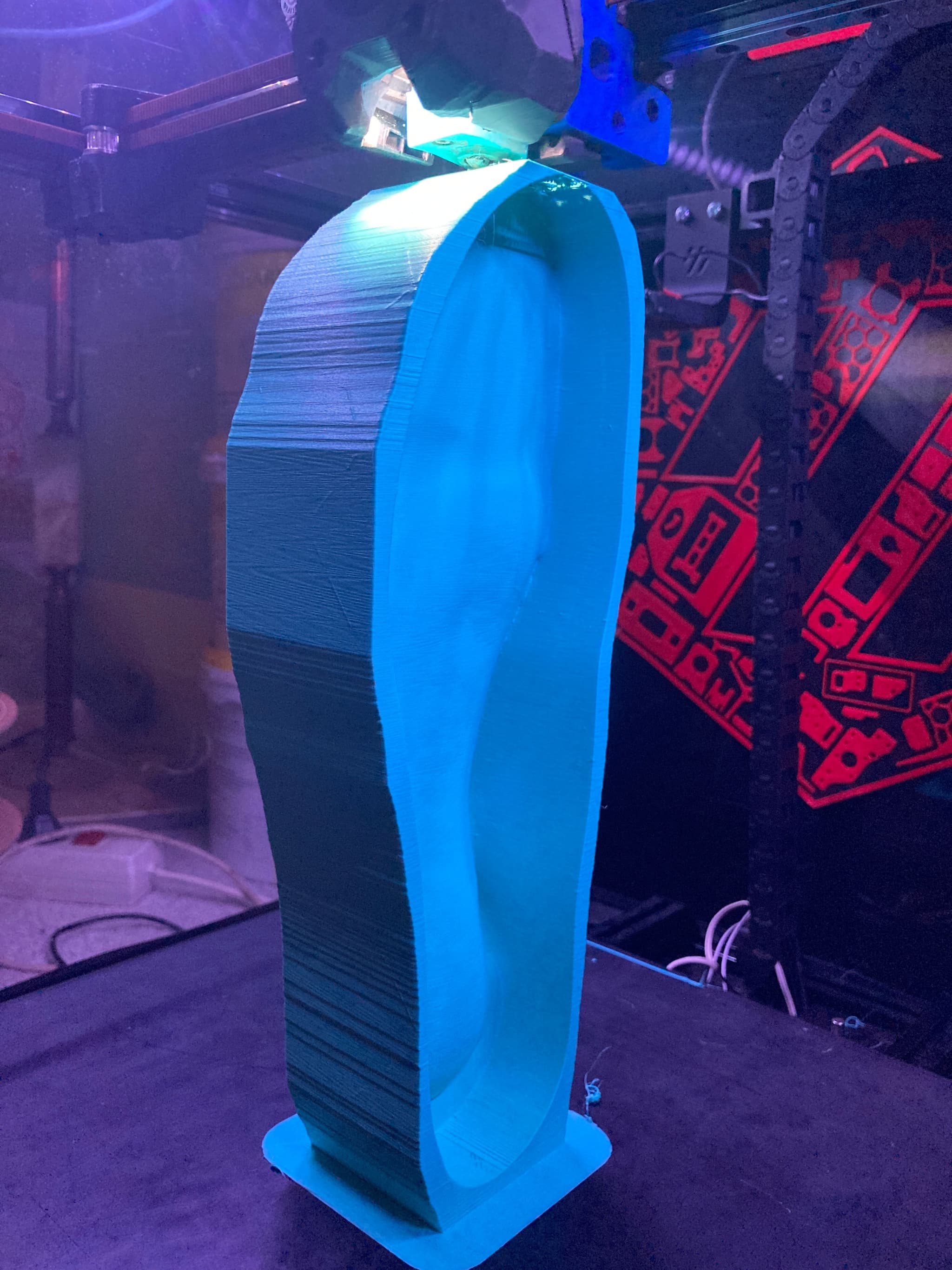 3D printing a mould to grow a mycelium footsole in