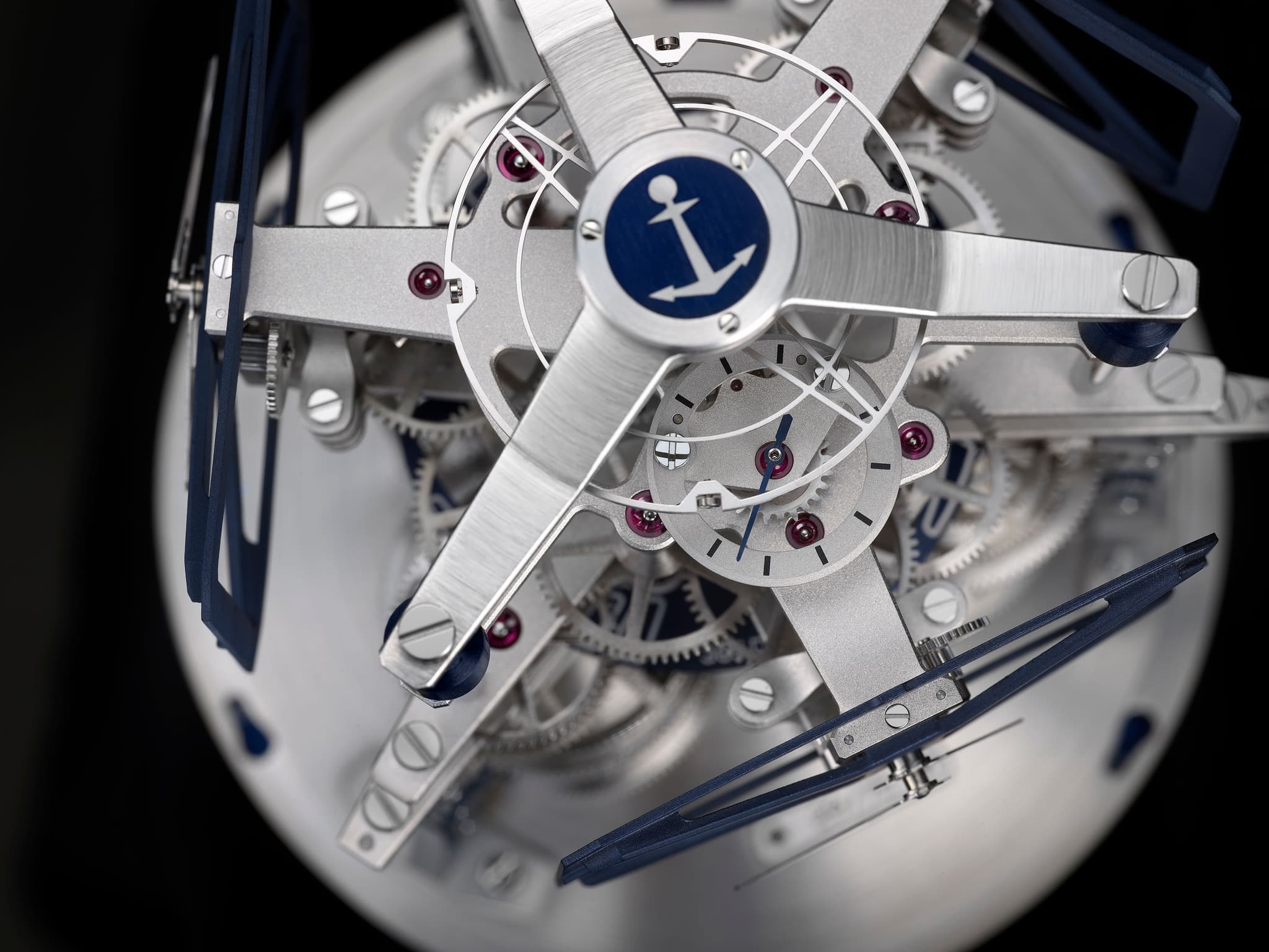 UFO table clock by Sénéquier