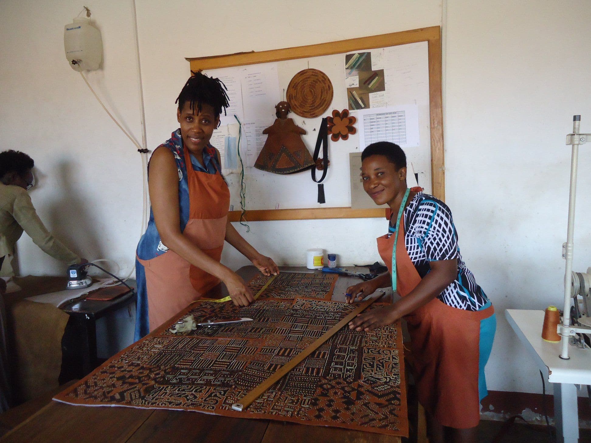 Product making with craftman in Uganda