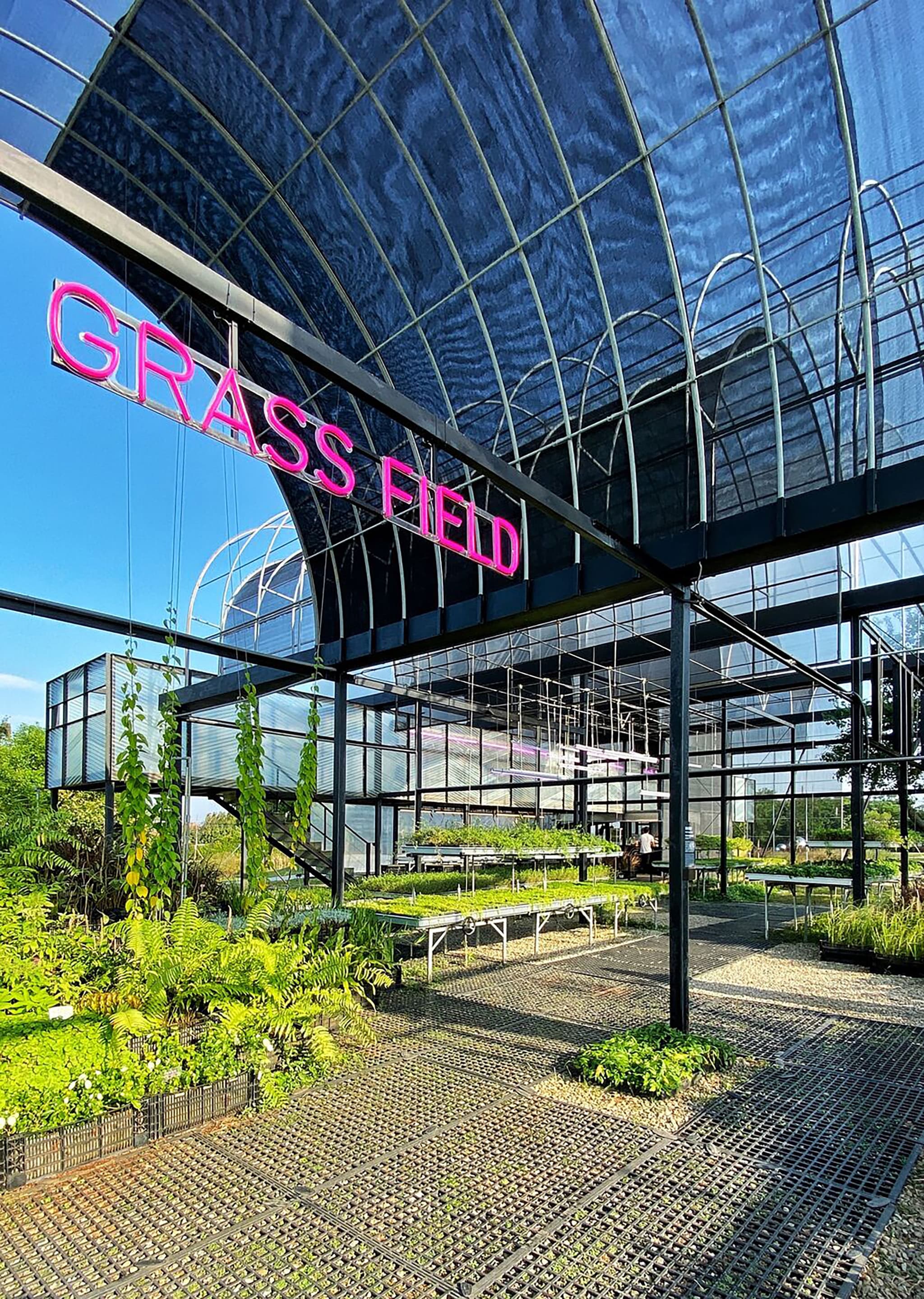 “Greenhouse as a Home - 2” opened up and de-layered at the second installment.
Picture by Rex Chiu