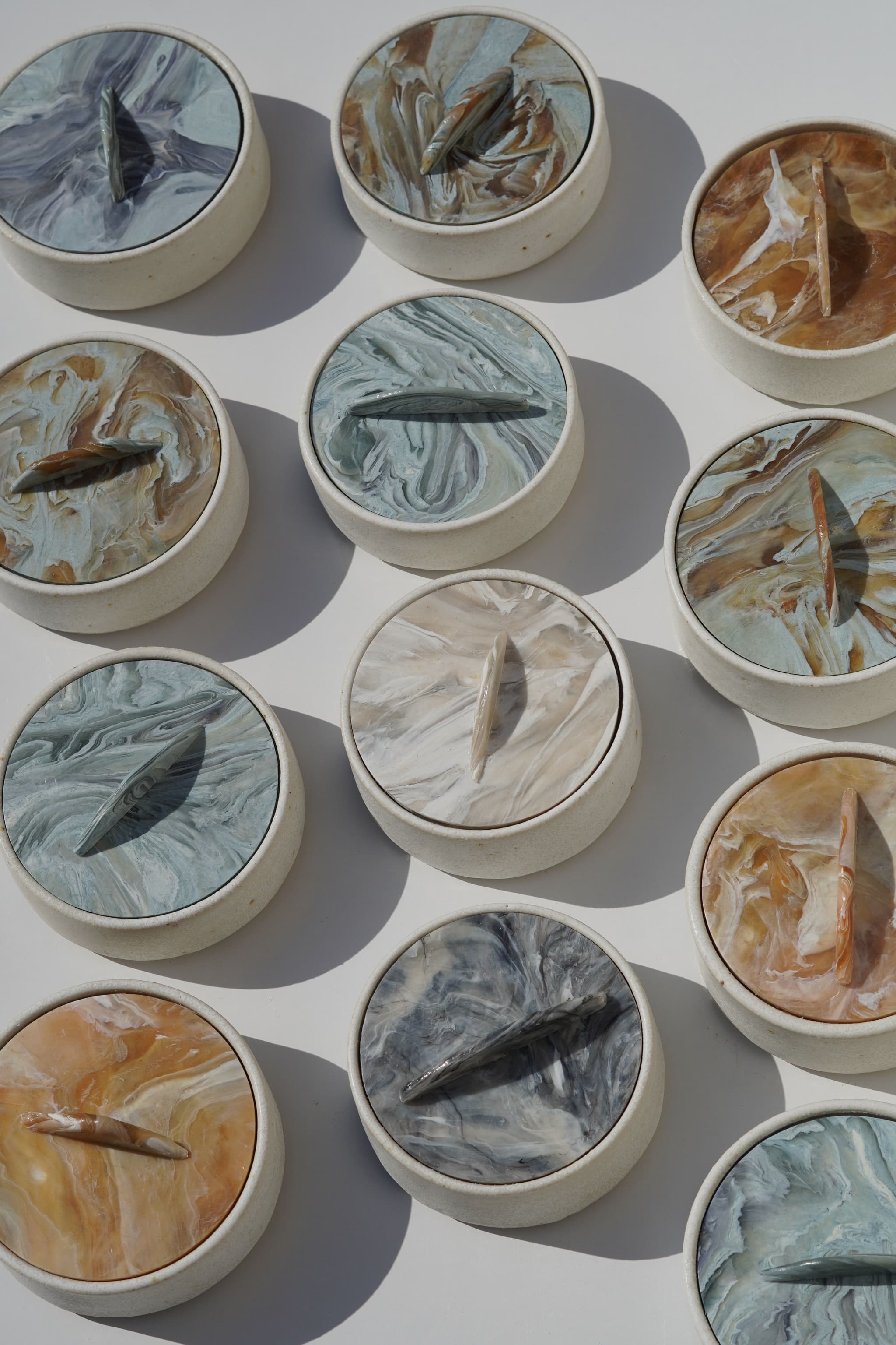 Loop containers by Claire Ellis.