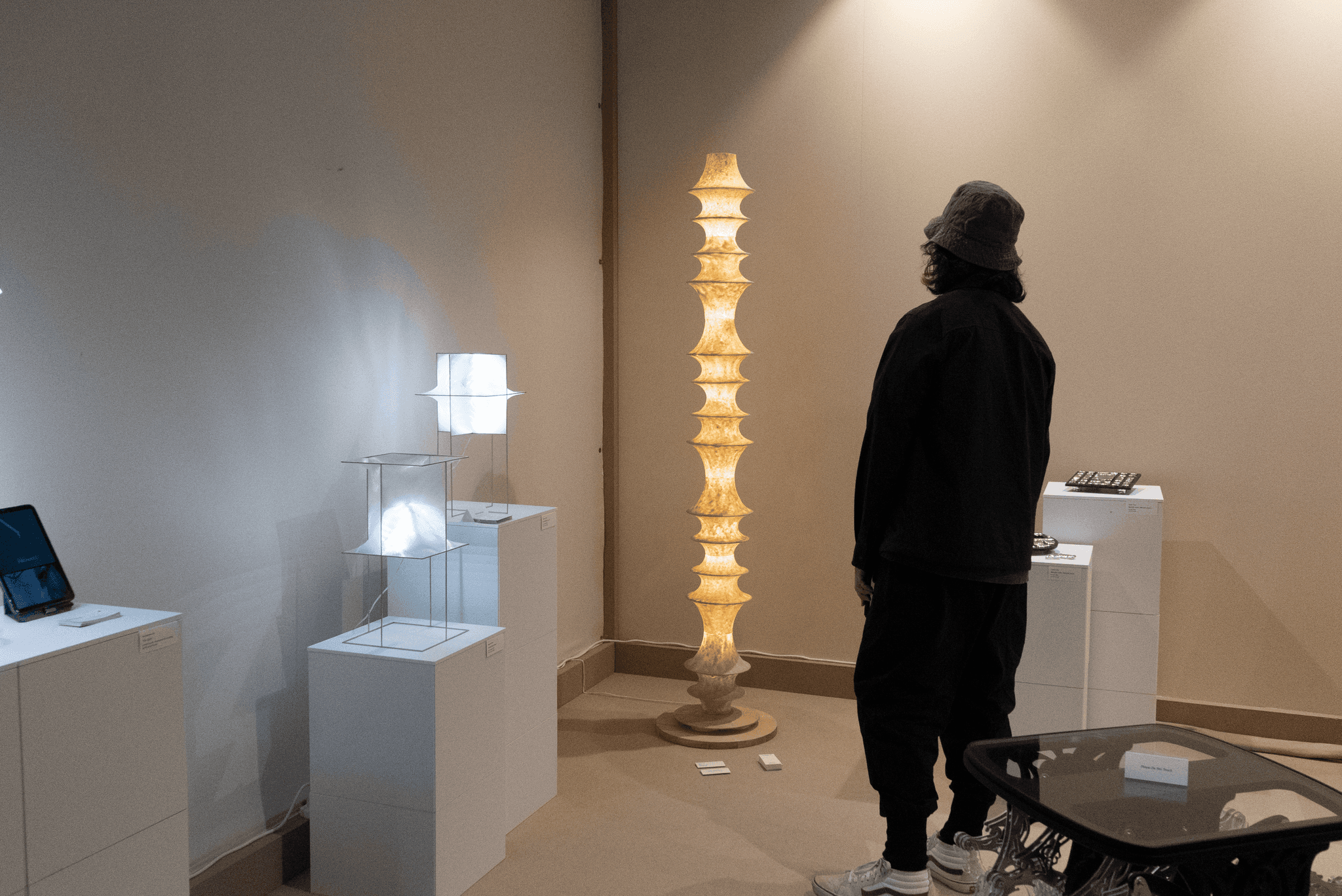 Nayoung Lee's Pago light at Salone Satellite 2024 (Milan)