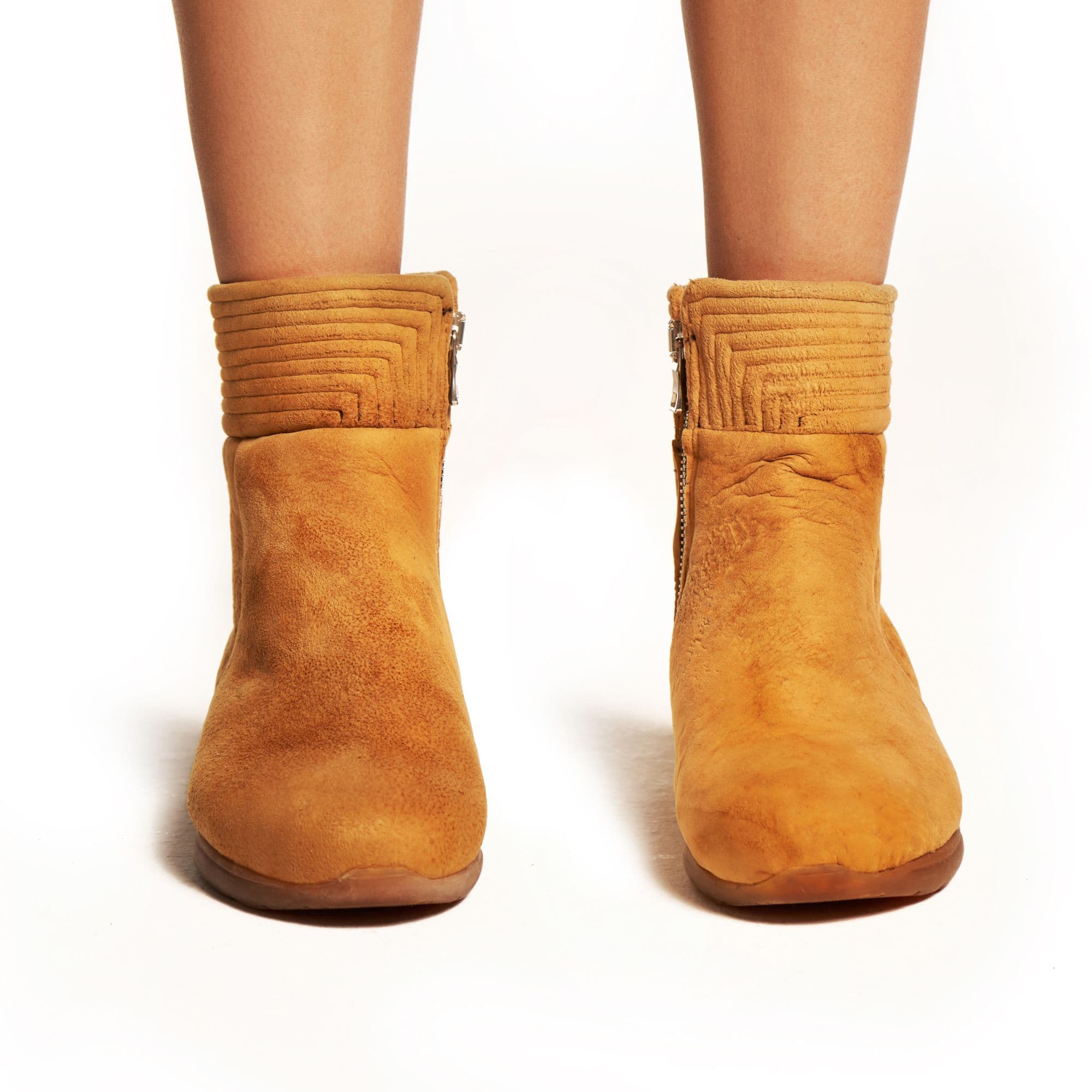 Drew Veloric ankle boots with MuSkin