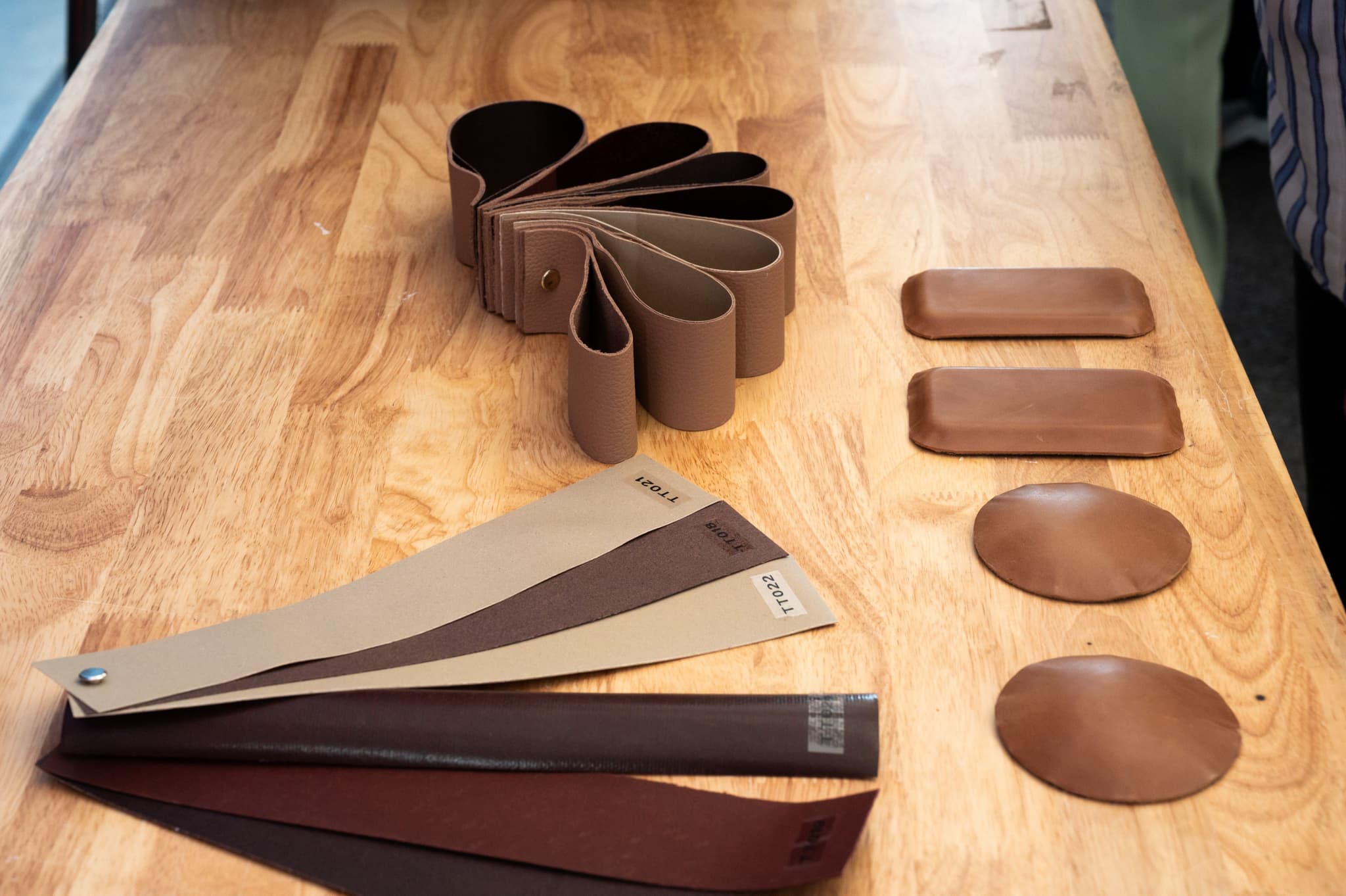 Leathergoods reinforcement with QILIN material of Authentic Material (Photo credit: @Authentic Material)