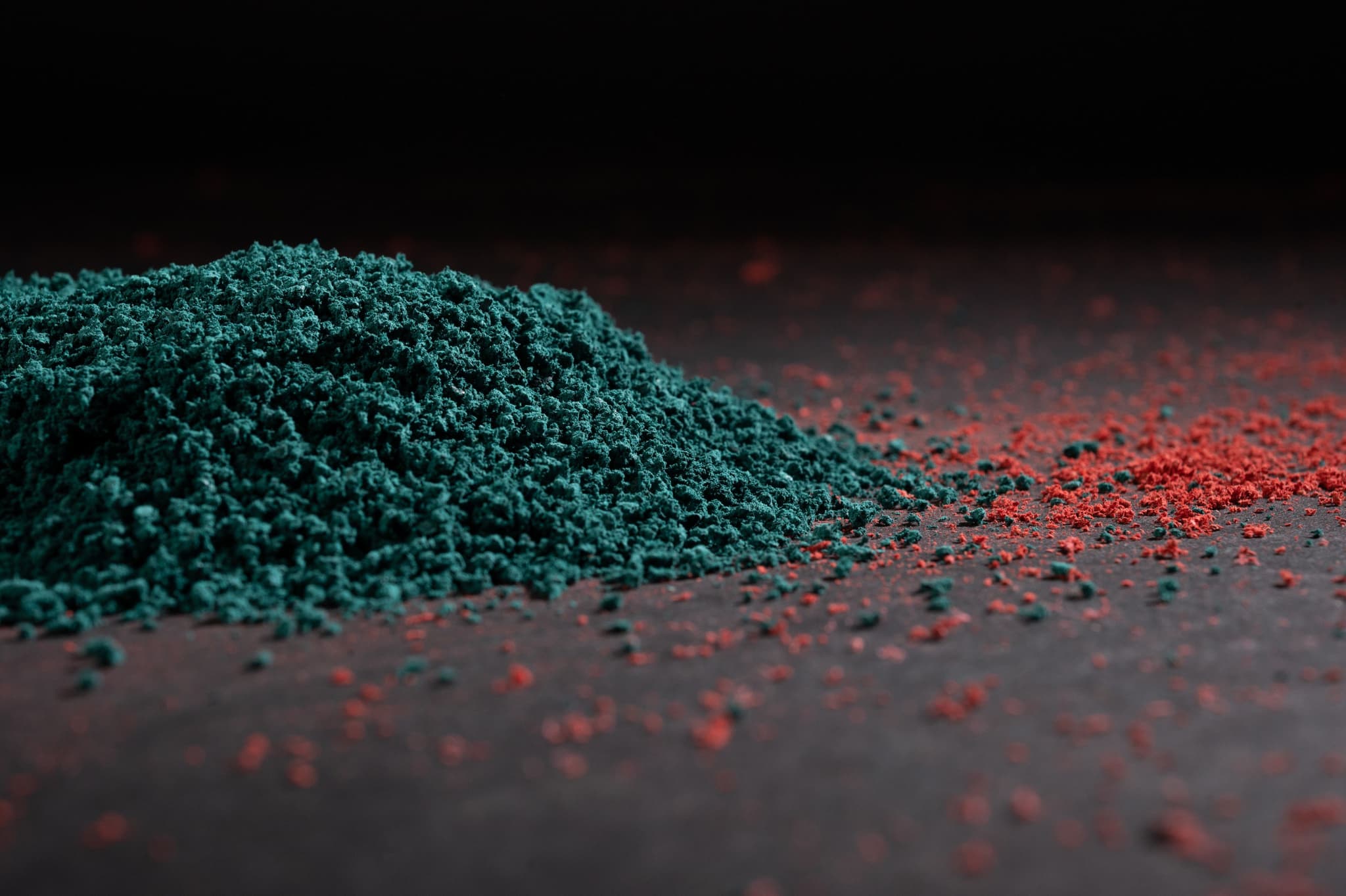 Leather powder by (Photo credit: @Authentic Material)