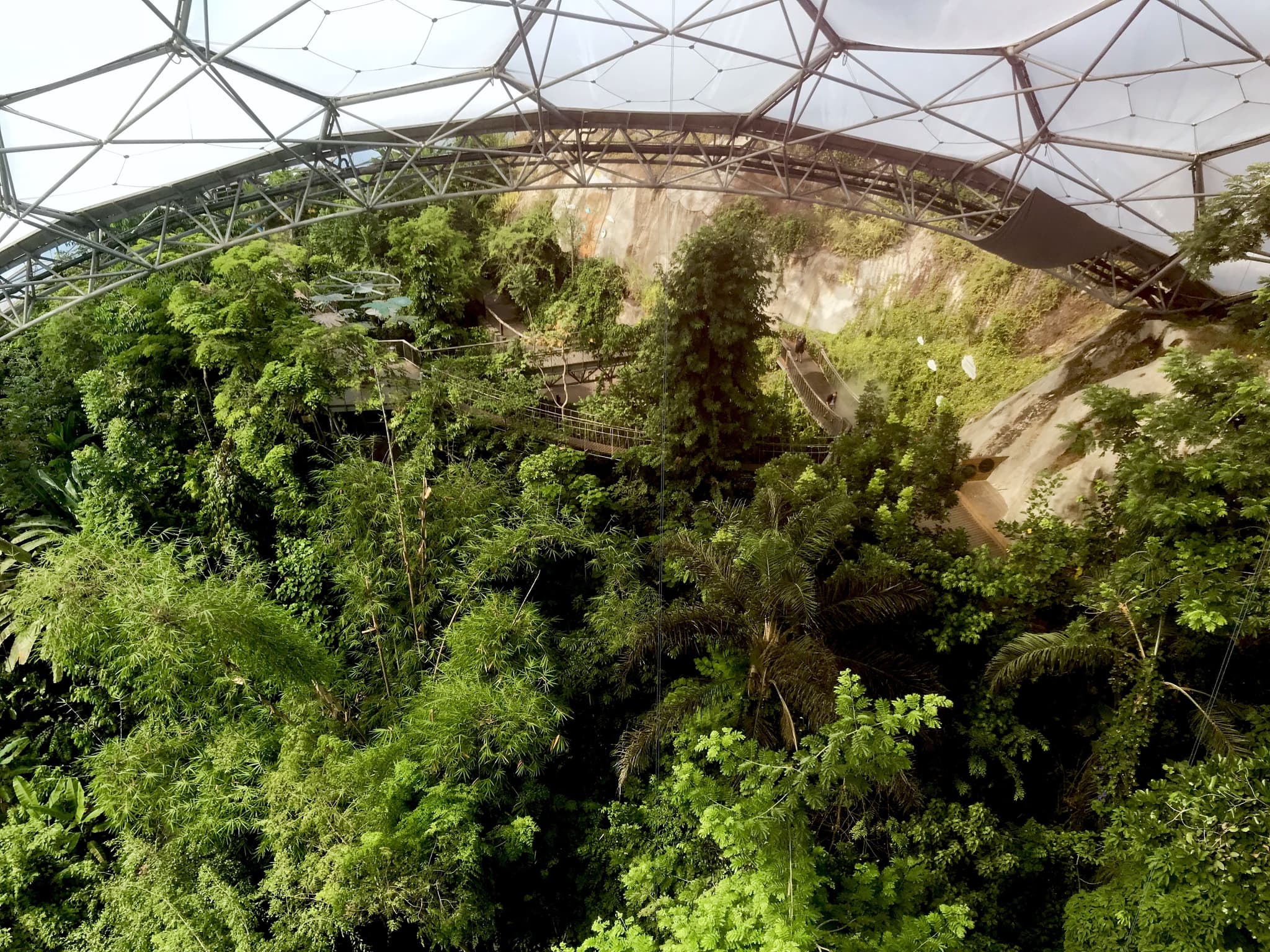 The Eden Project in Cornwall, England (Source: Wikipedia)