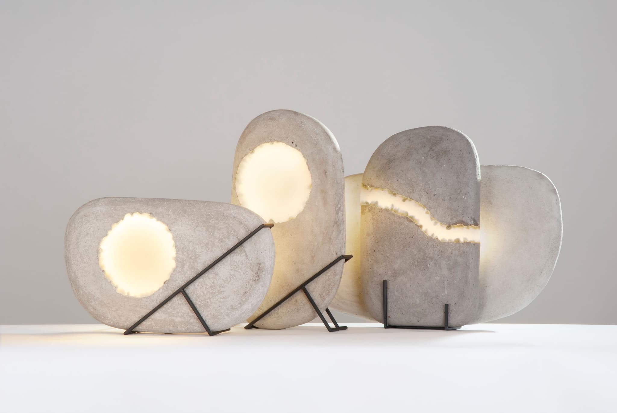 The GEM collection blends the cool, solid qualities of stone with a sense of comfort. (Photo: Dani Smulders)