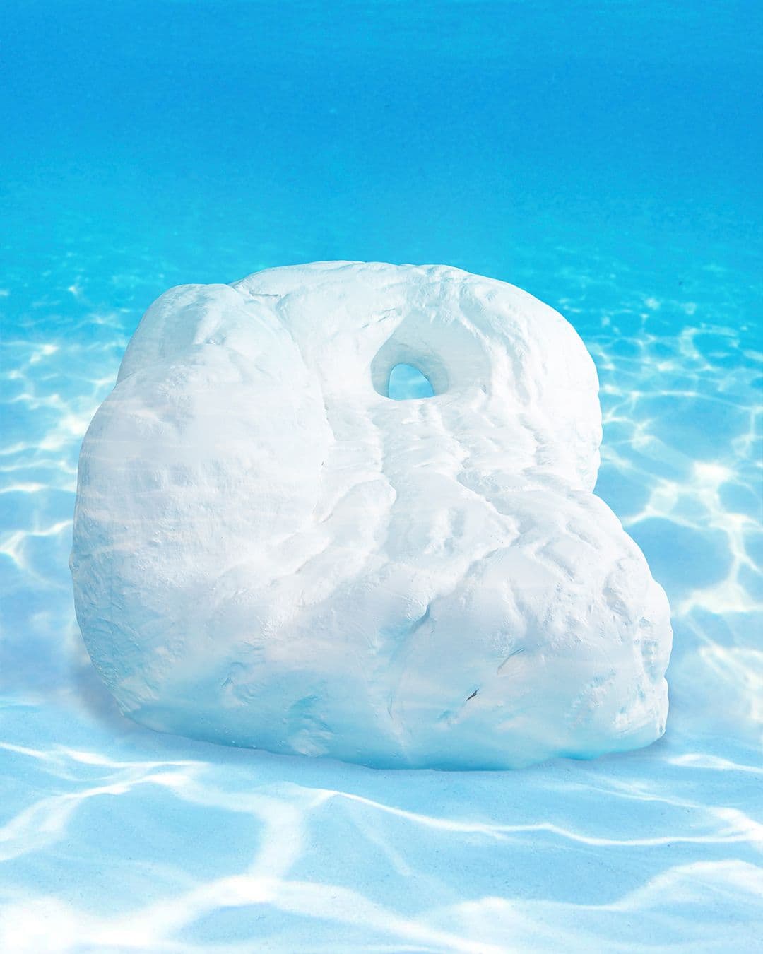 “San Nicola Arcella” sofa is made entirely out of scraps of foam rubber mattresses