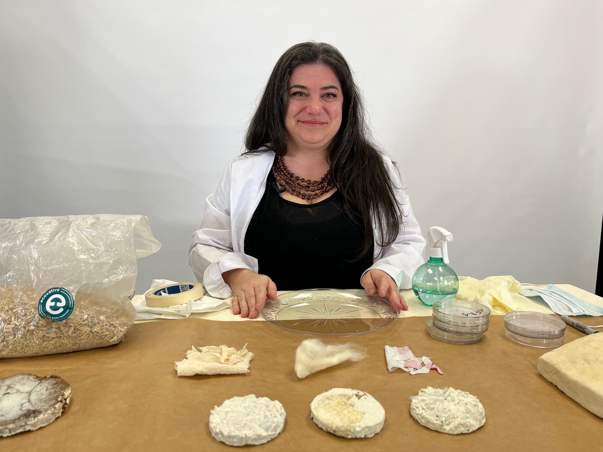 Combining the experiences helped Adele understand materials as tangible reflections of our culture, identity, and relationship to nature. (Photo credit: La Tecnocreativa University)