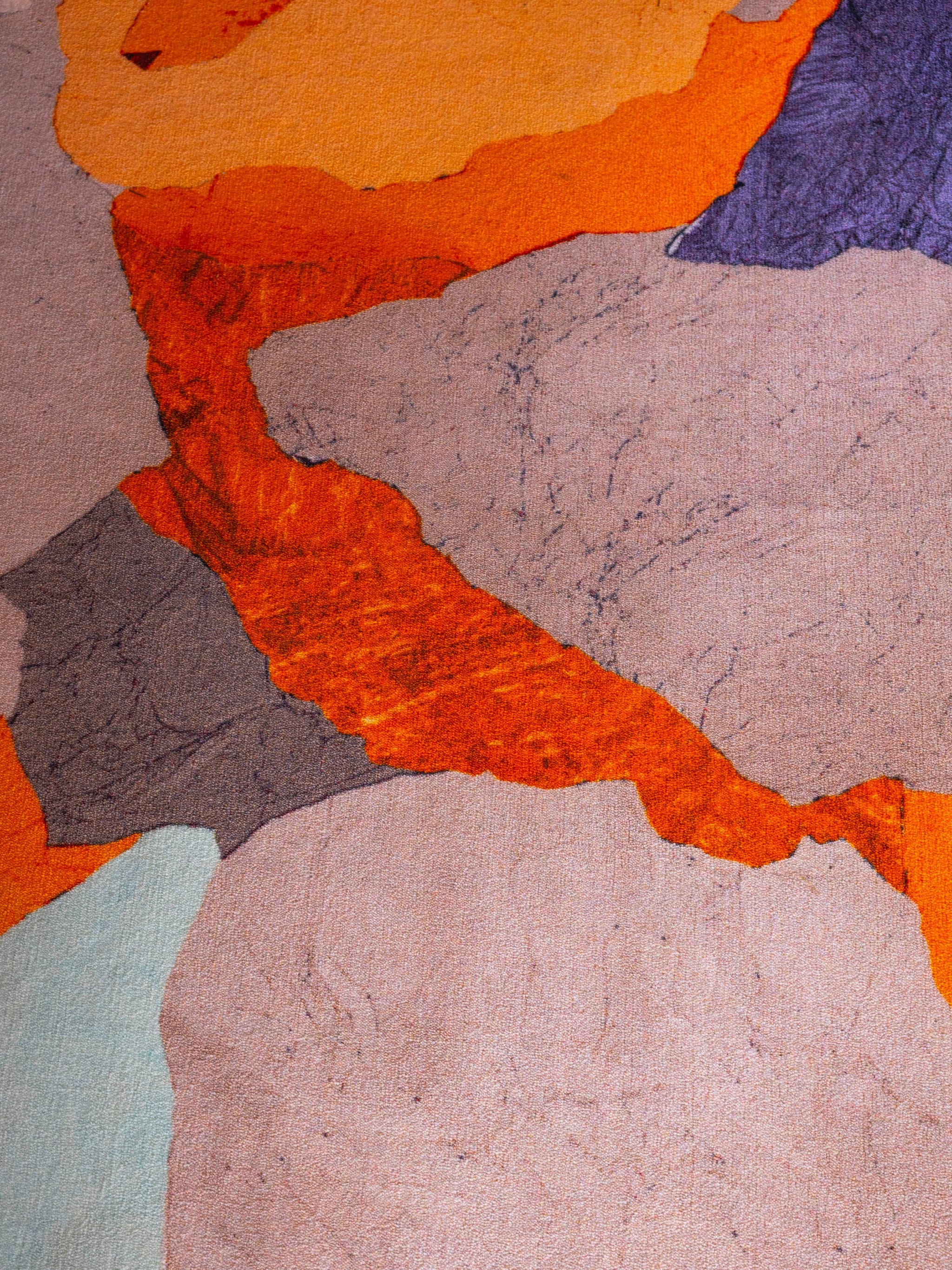 Closeup on the wallpaper of the Installation "Skin Concept" by Naoki Kawano (Photo credit: ©Sylvie Becquet)