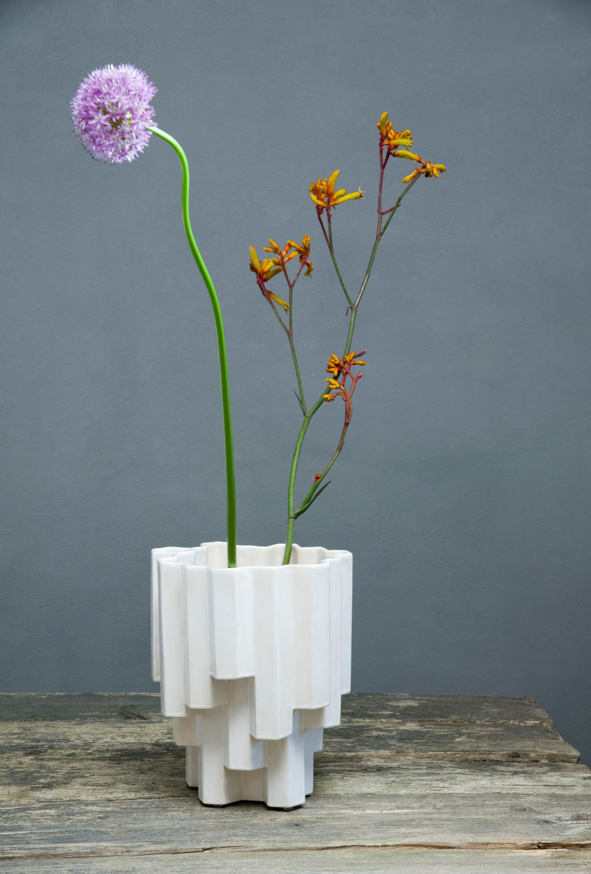 White Basalt Vase (Photo credit: @Bas Addriaans)