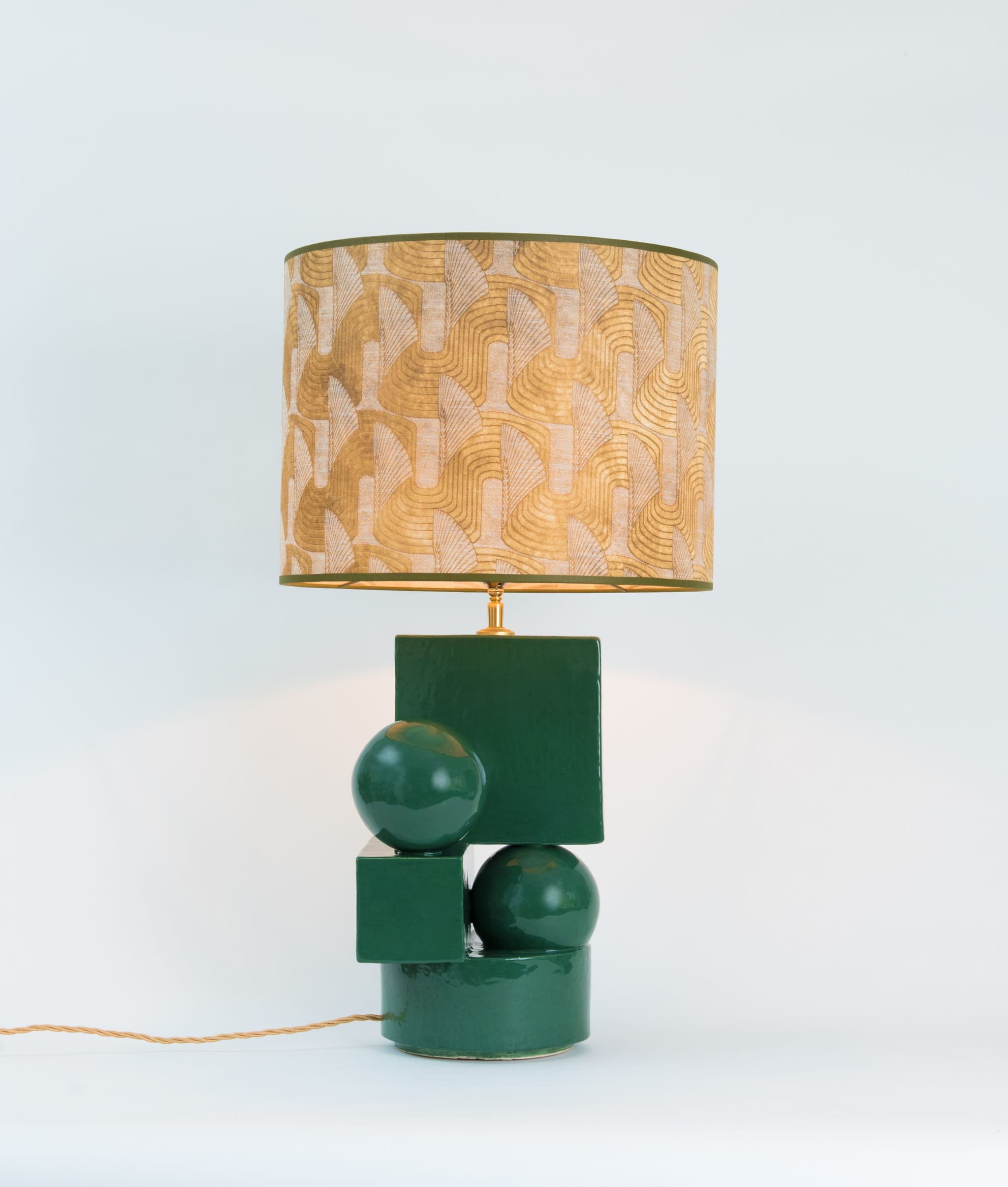 Green lamp from the series square triangle round (Photo credit: @Bas Adriaans)