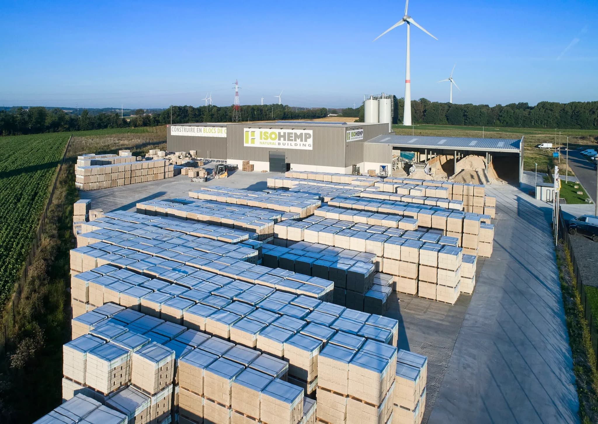 IsoHemp Factory in Belgium