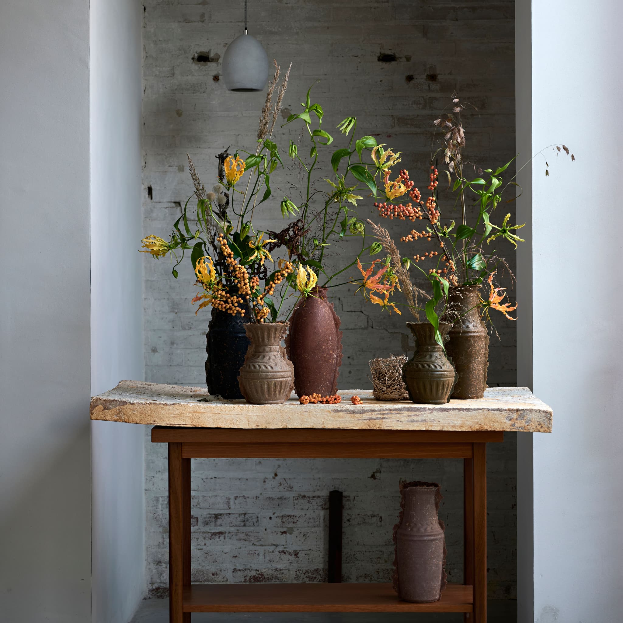 Vases LOEV by Renate Vos (Photo: Wilfried Overwater)