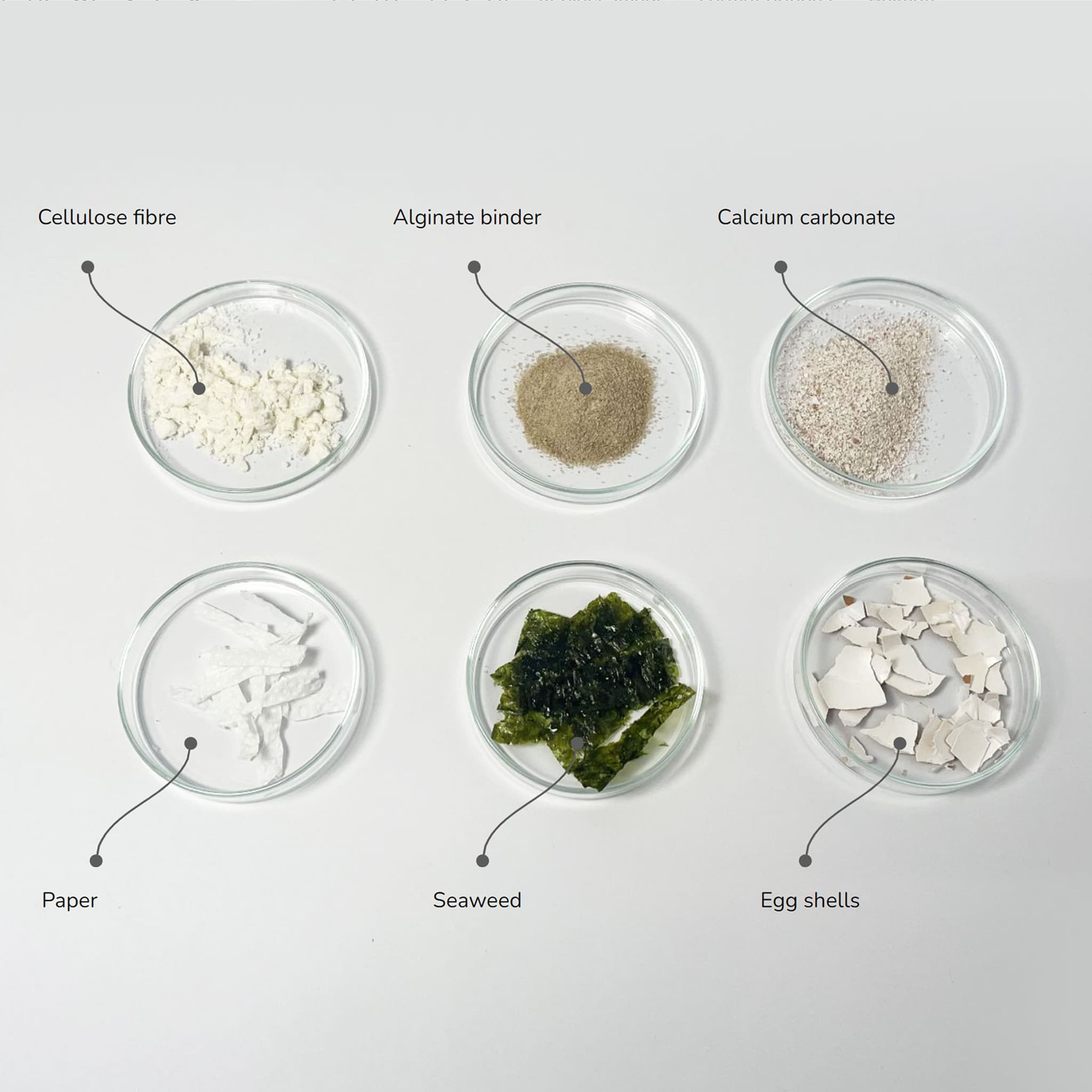Different materials for the 3D Research