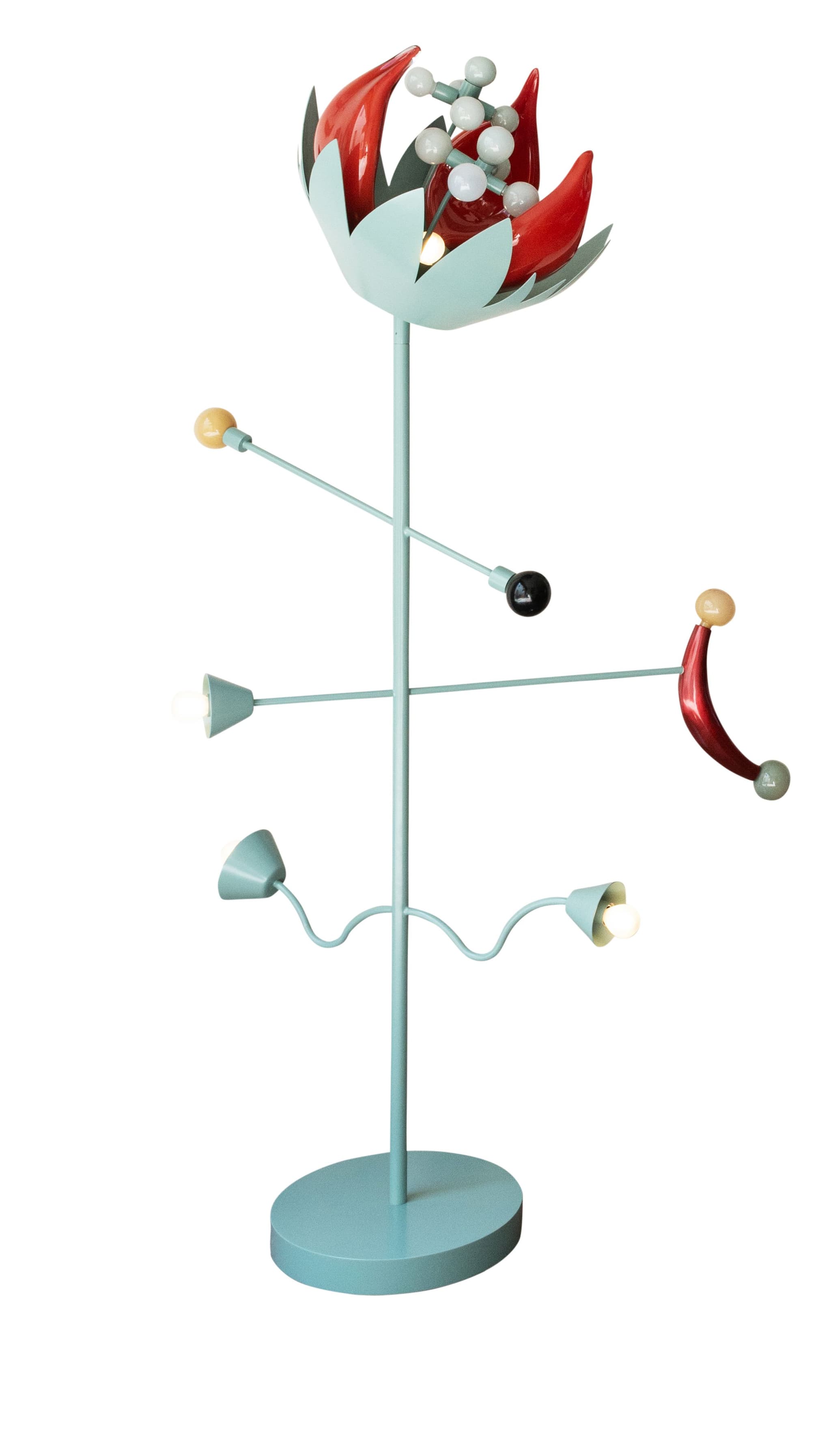 « Flower » Lamp - Introduced at Milan Design Week 2024 (Photo credit: @P.H.I. Interior)