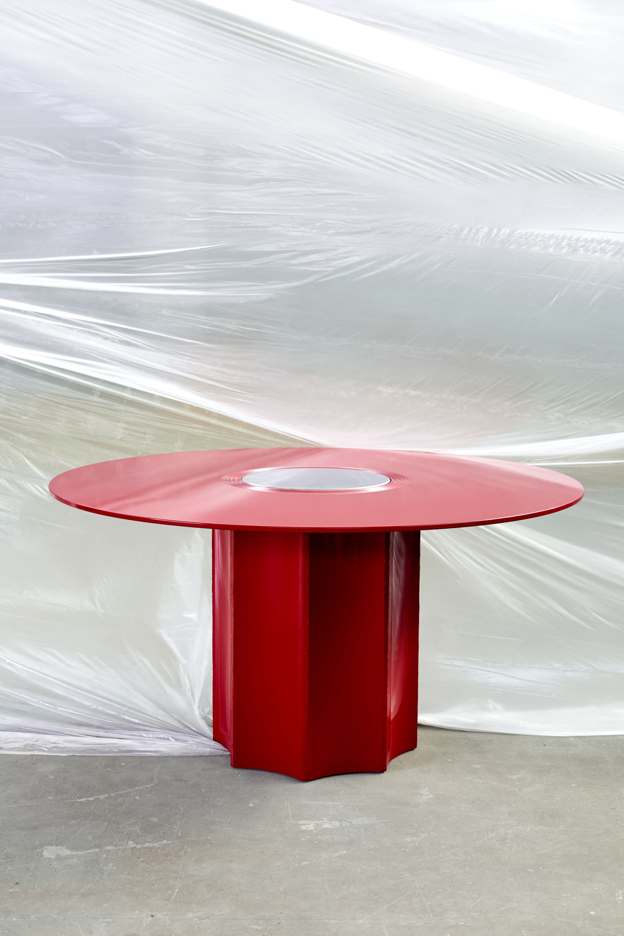 Table by Sovrappensiero Studio. Photo courtesy of Rampinelli Edizioni.
