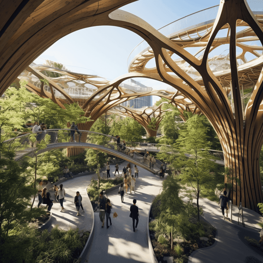 Regenerative design seeks to actively restore and enhance ecosystems