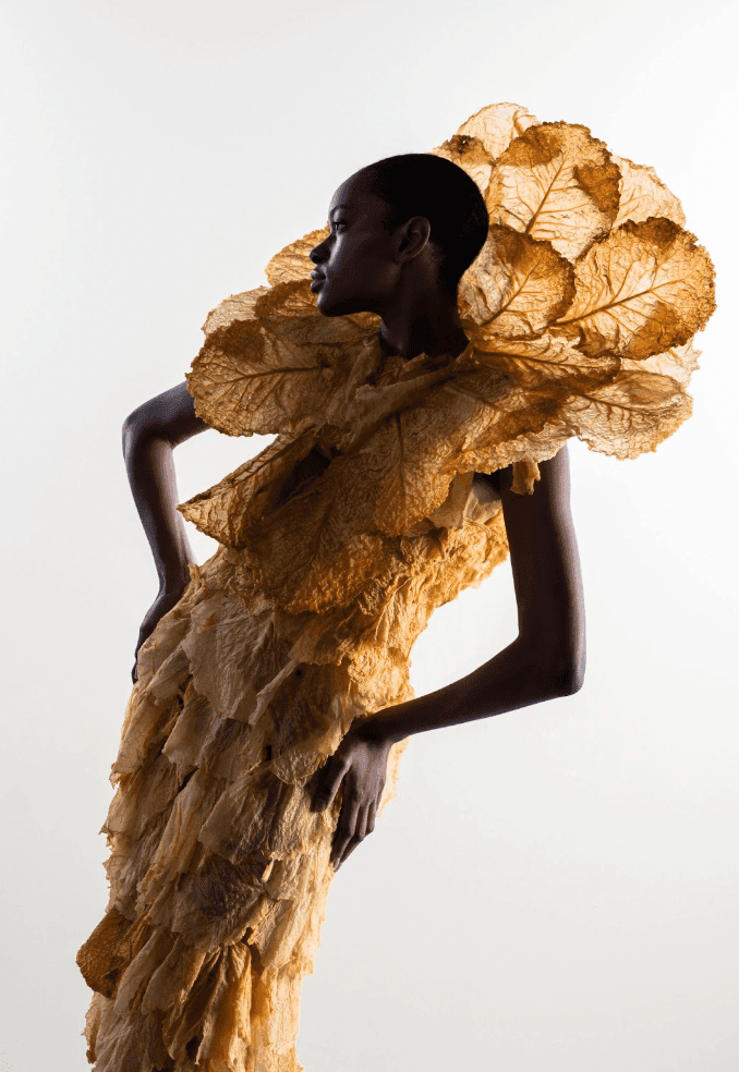 Creation of cole leaves/ Photocredits: Pauline van der Stadt