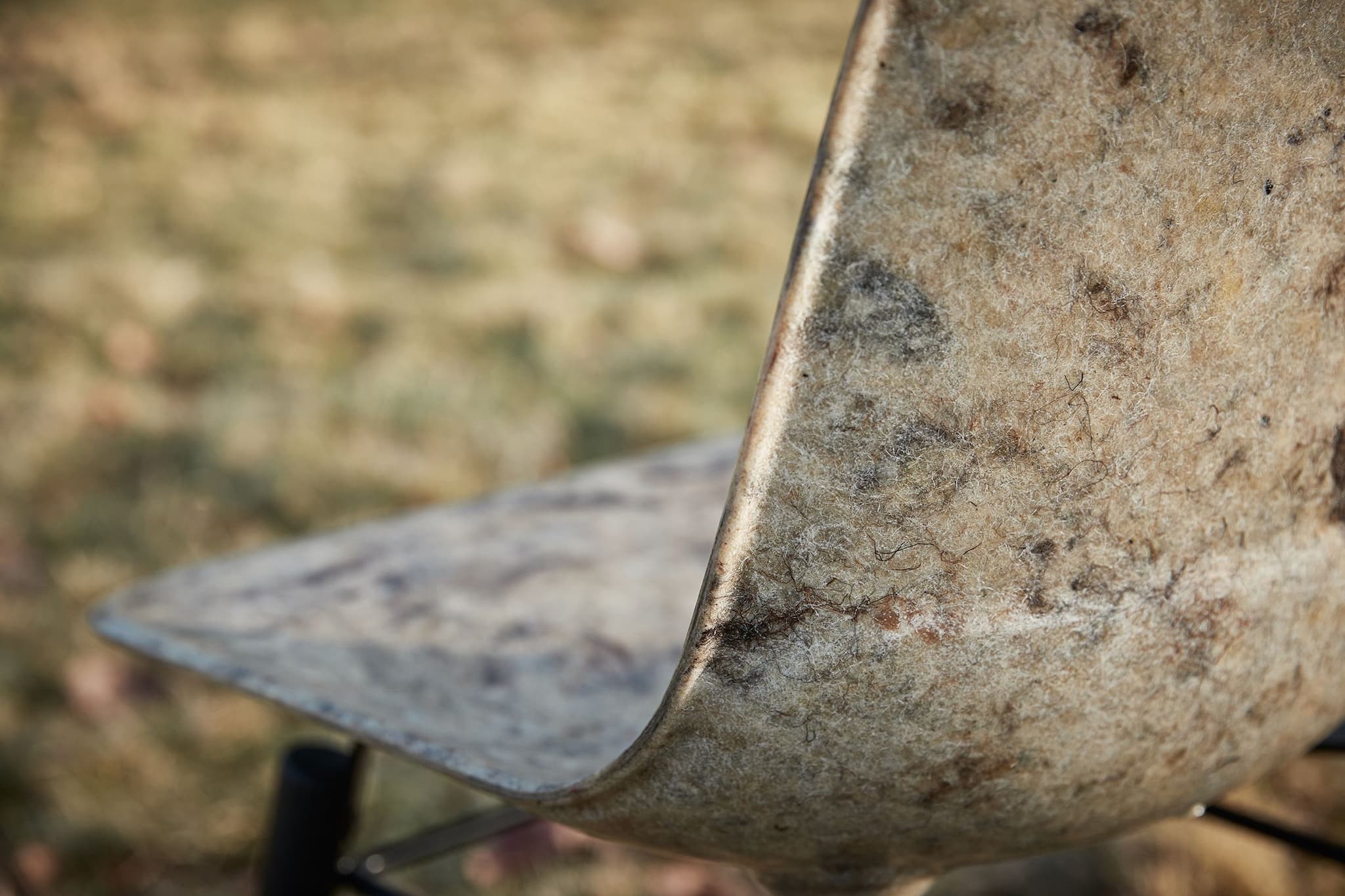 Hembury chair detail. Photo courtesy of Solidwool.