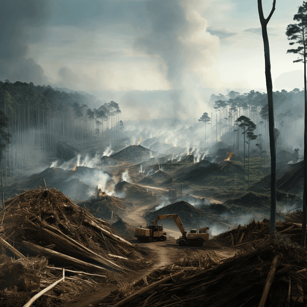 Deforestation is a lose-lose situation, both for nature and people.