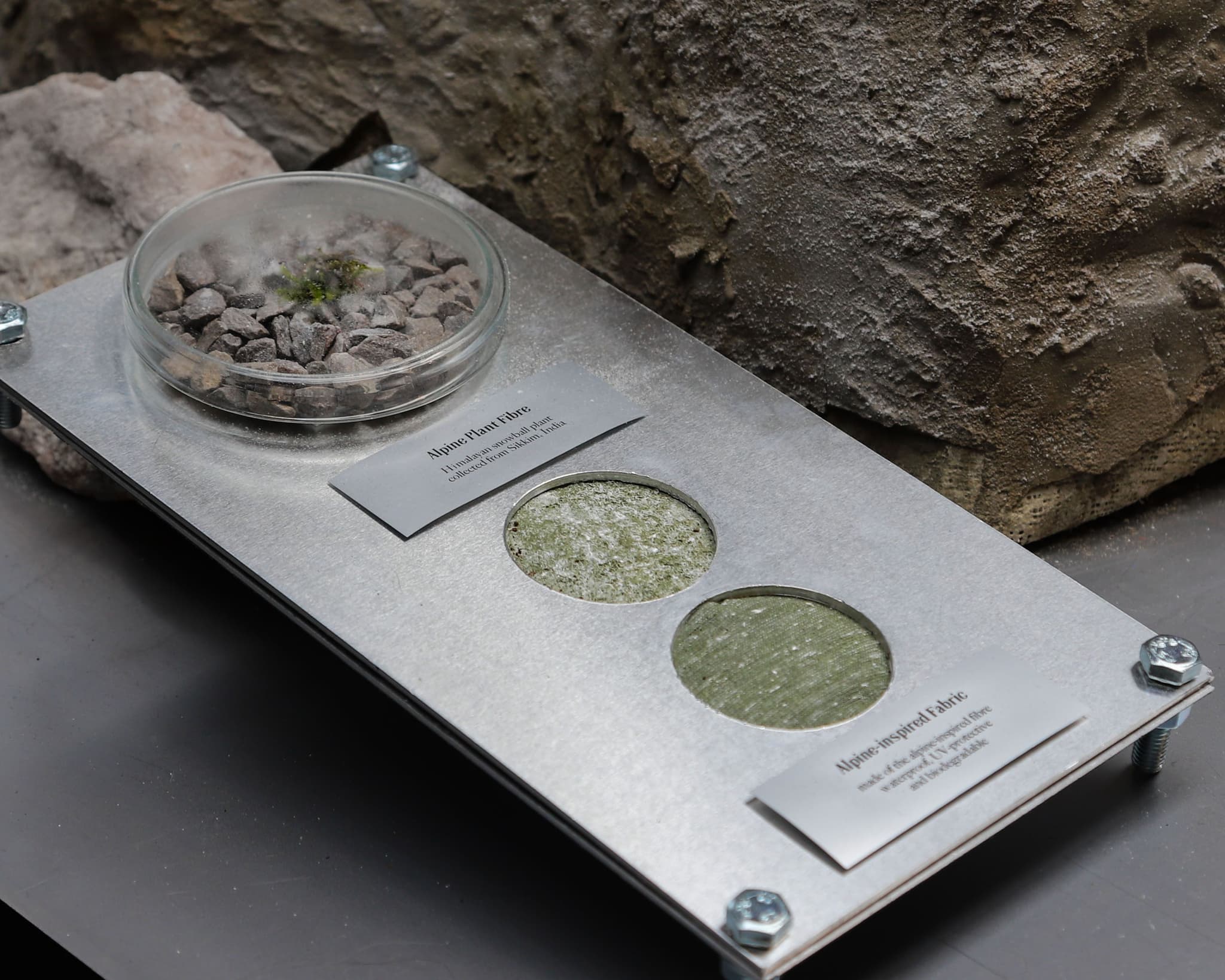 Alpine-inspired fabric by Jehnna Yang