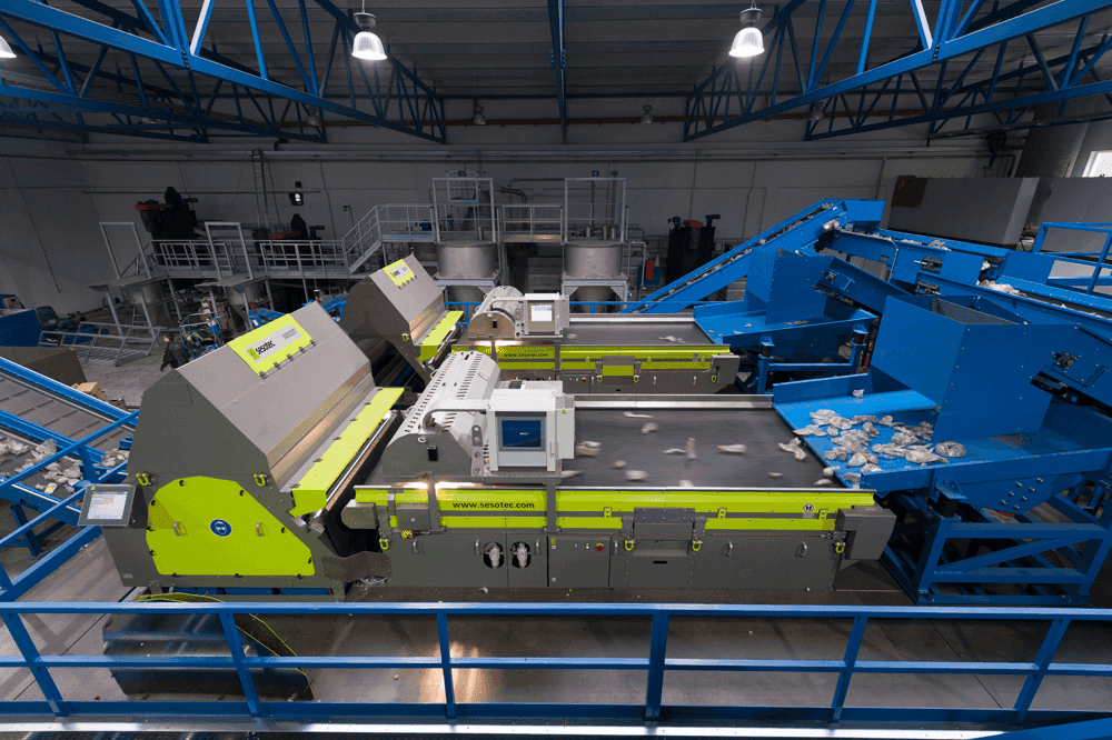 Recycling Facility Residue (40% losses during sorting)