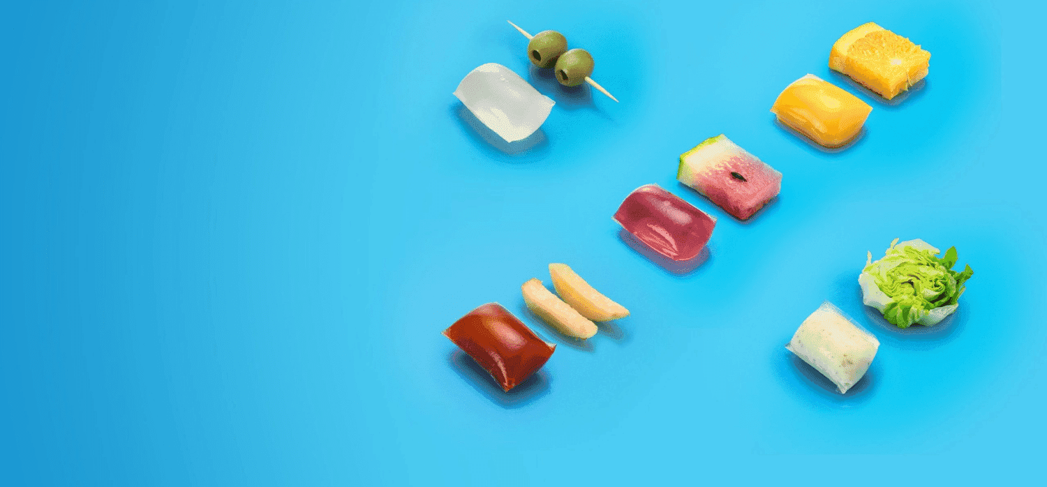 Notpla’s edible seaweed packaging (Source: Springwise)