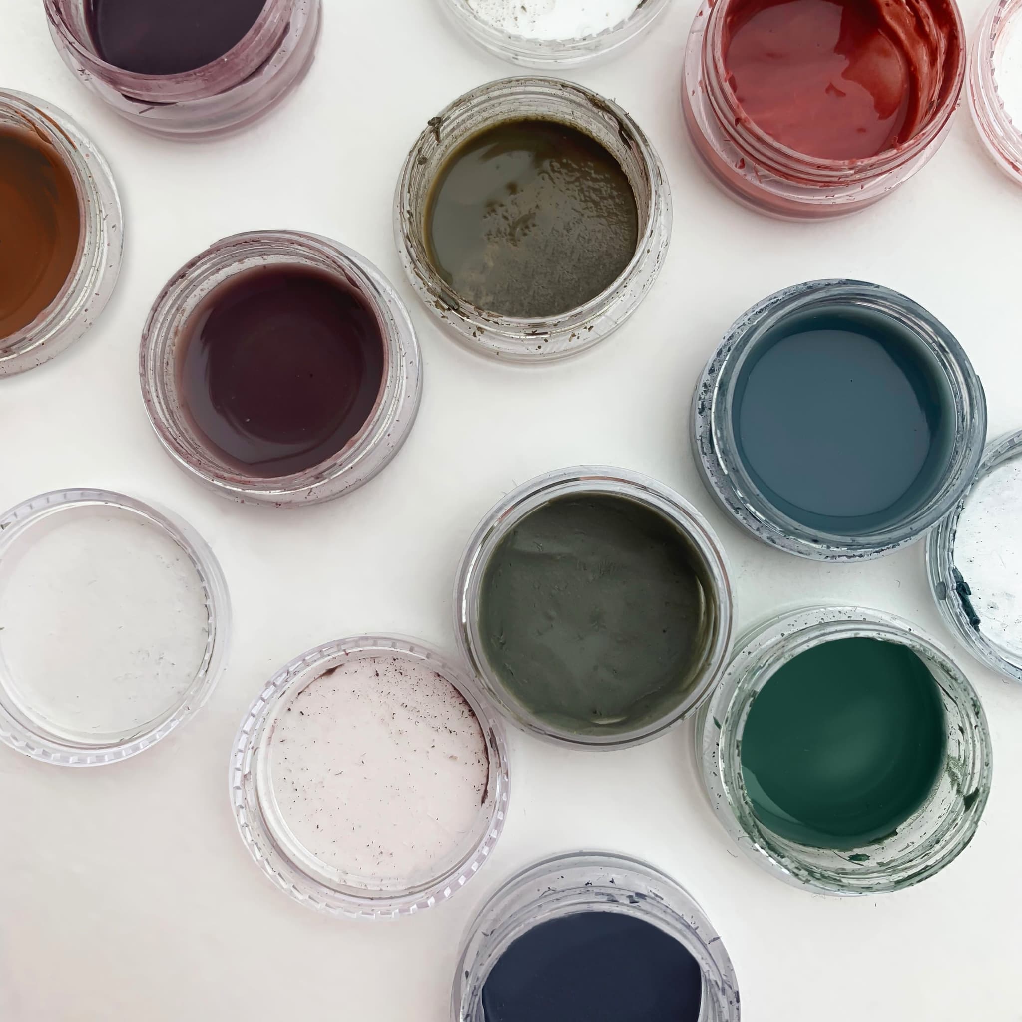 Crisp Colours's paint samples