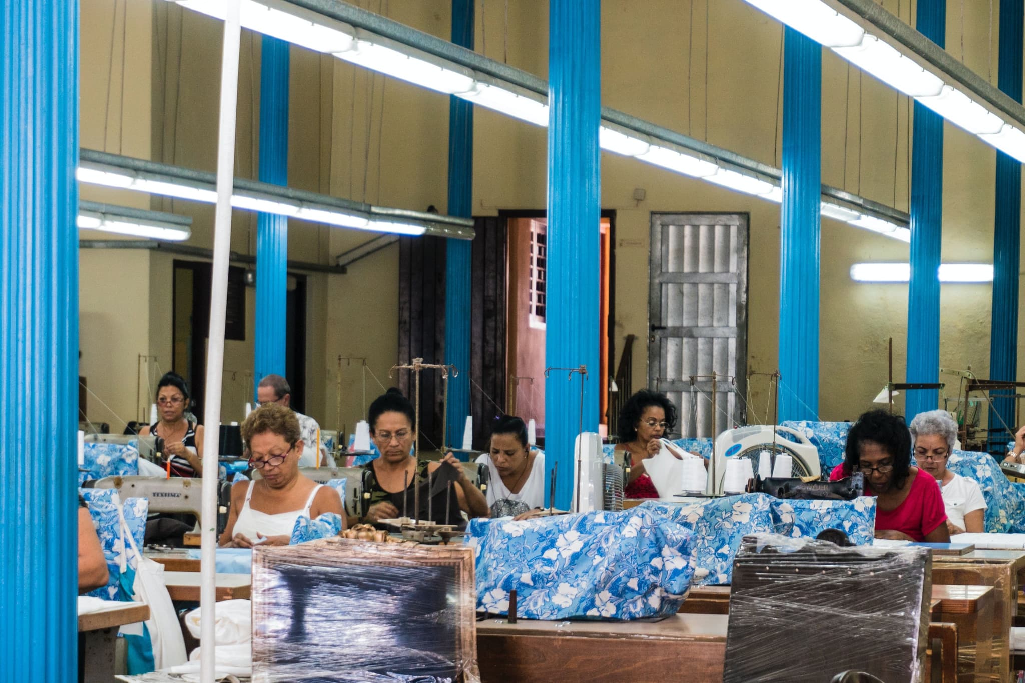 A textile mini factory in Havana, Cuba. (Source: Unsplash)