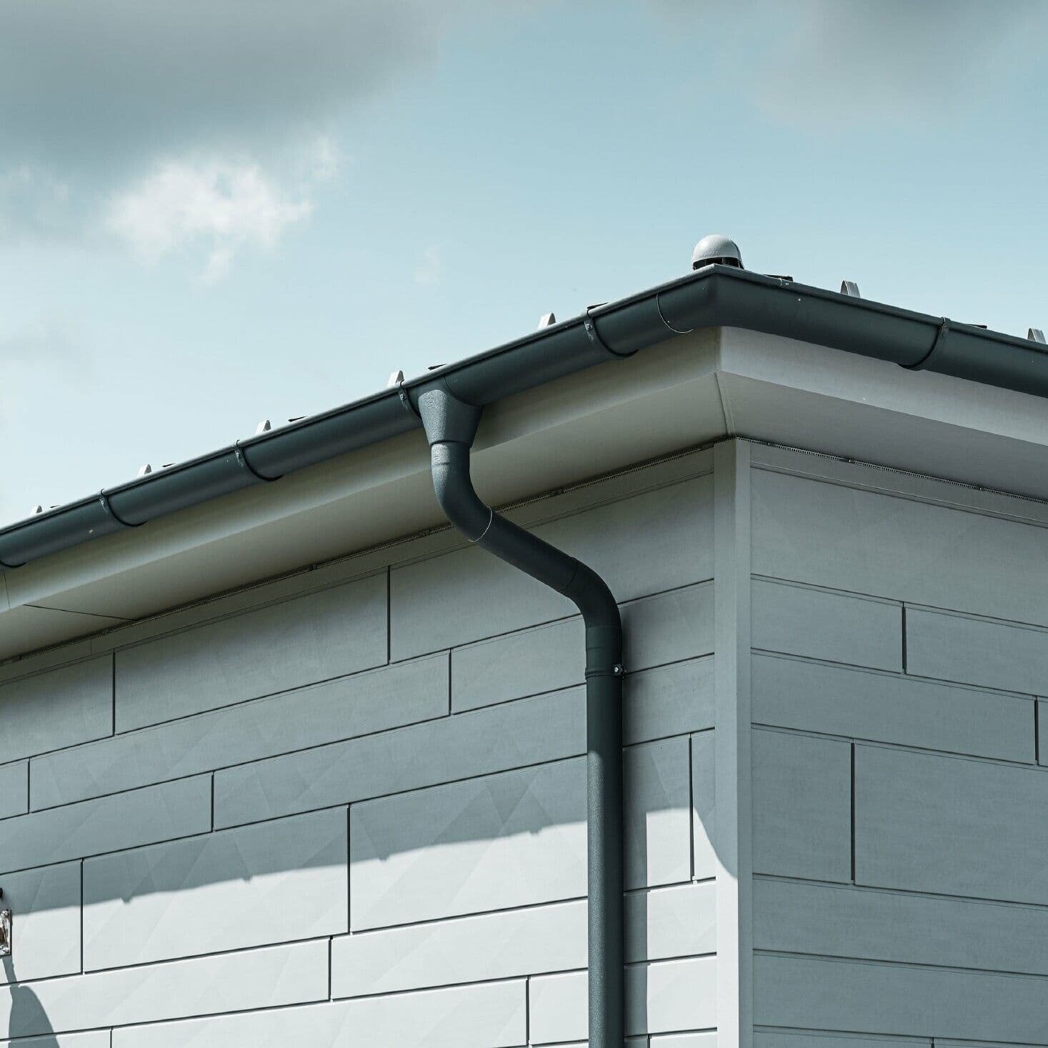 Rain gutters. Image courtesy of Anton Hermes